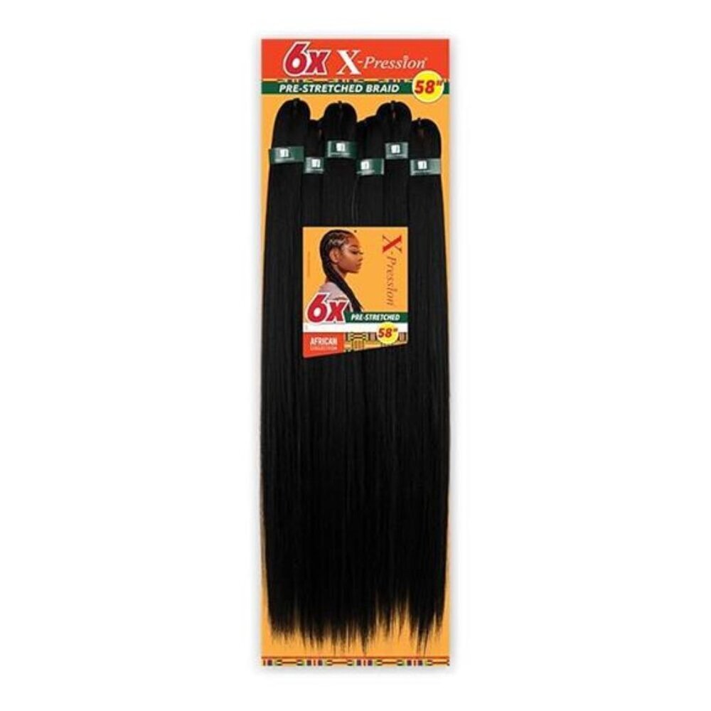 Sensationnel Xpression prestretched braiding hair - Kanekalon flame retardant - Picture 7 of 7